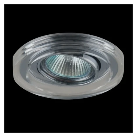 Svietidlo podhľadové DOWNLIGHT GU10 50W chróm/číre (EMITHOR) LUXERA