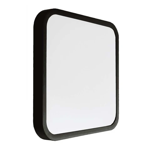 Stropné LED svietidlo 24W 4000K IP44 2500lm čierne štvorcové čip Samsung VT-8624 (V-TAC)