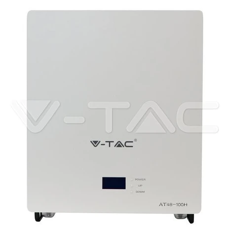 Batéria pre solárne systémy - Lítiová LiFePO4 48V 5,12kW -100Ah VT-5139 (V-TAC)