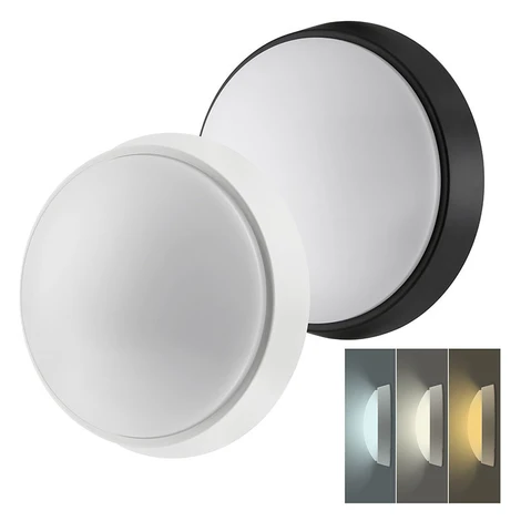 Solight LED vonkajšie osvetlenie, nastaviteľná teplota svetla - 3CCT, 15/18/20W, 1800lm, 2