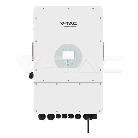 Hybridný solárny menič napätia 10kW 3-Fázový SUN-10K-SG04LP3-EU (V-TAC)