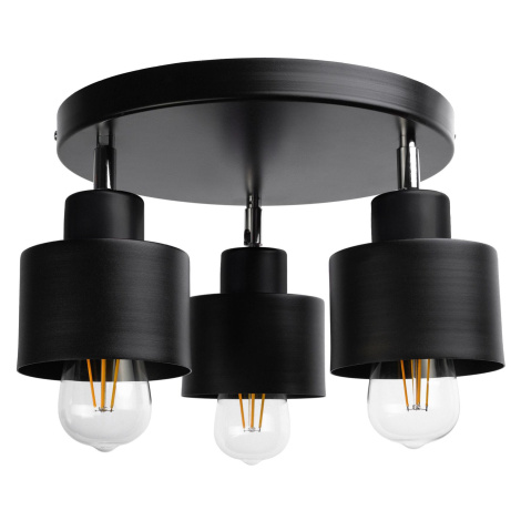 Stropné svietidlo LISA pohyblivé svietidla, jedna úroveň AD-LD-6396BE27M, 3x60W, E27, čier