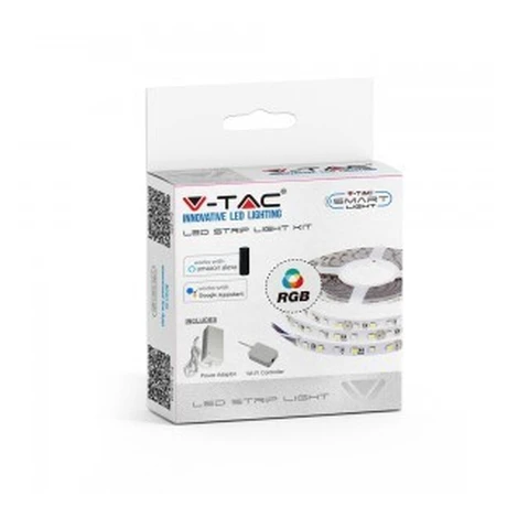 Sada LED pásika komplet 12V SMART 10W, RGBW, 1000lm, ovládaný cez WiFi VT-5050 (V-TAC)
