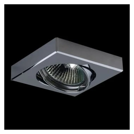 Svietidlo podhľadové ELEGANT 1xGU10 50W chróm(EMITHOR) LUXERA