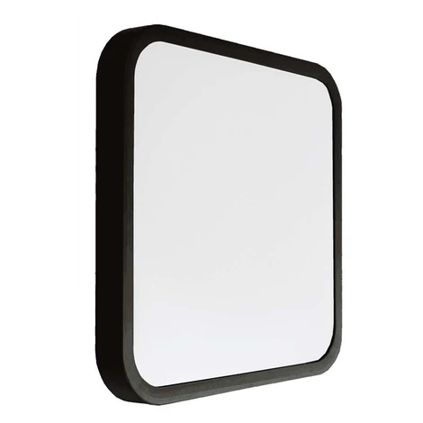 Stropné LED svietidlo 18W 4000K IP44 1830lm čierne štvorcové čip Samsung VT-8618 (V-TAC)