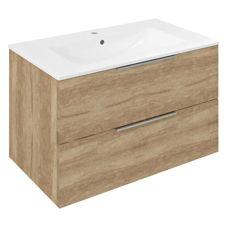 CIRASA umývadlová skrinka 79,8x52x46cm, dub Alabama CR801-2222 Sapho
