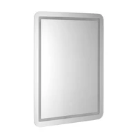 SALICA zrcadlo s LED osvětlením 60x80cm, dotykový senzor, stmívatelné SC080