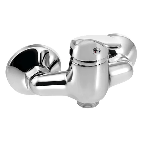AQUALINE 35 nástenná batéria, rozteč 100mm, bez ramienka, chróm 52131