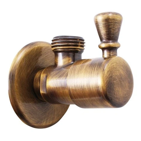 Rohový ventil, 1/2 "x 1/2", bronz ROTO6 Sapho