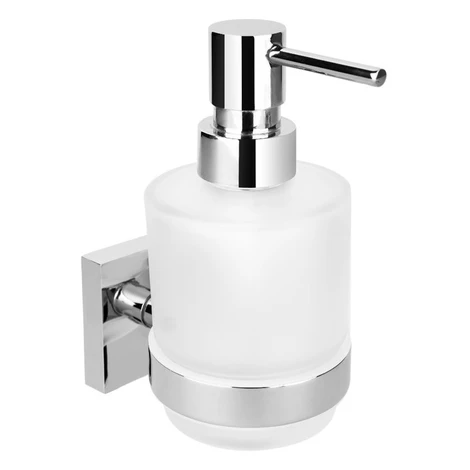 X-SQUARE dávkovač mydla MINI 200ml, chróm (132109102) XQ101 Sapho