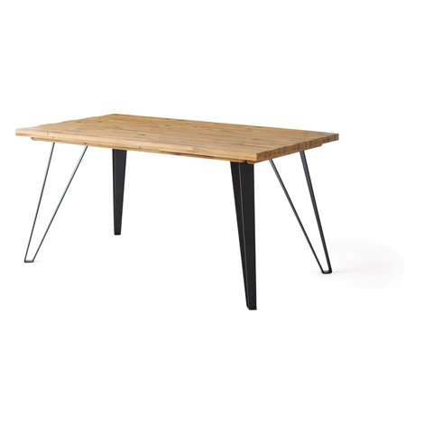 Estila Industriálny masívny luxusný jedálenský stôl Anselmo 160cm