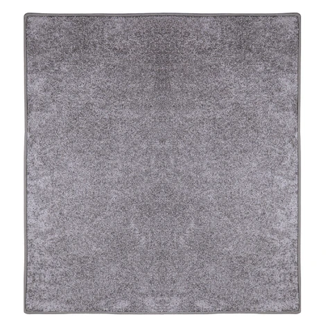 Kusový koberec Capri šedý čtverec, 120x120, šedá, chodba / předsíň, Vopi