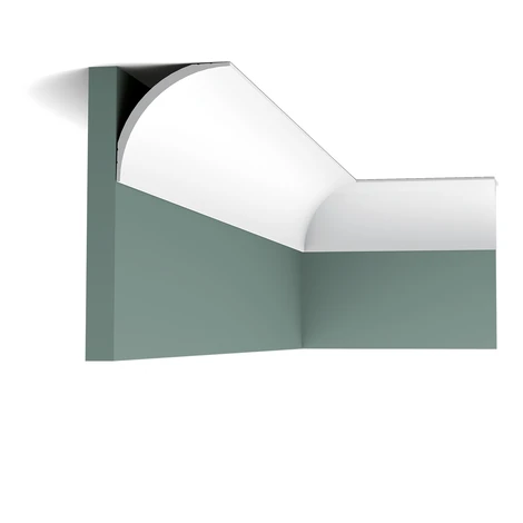 ORAC stropní lišta CX126 jednoduchá 2 m, 2000x87x87 mm, bílá, ORAC Decor