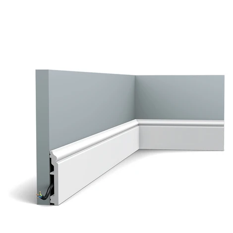 ORAC podlahová lišta SX173 2 m, 2000x100x16 mm, bílá, ORAC Decor