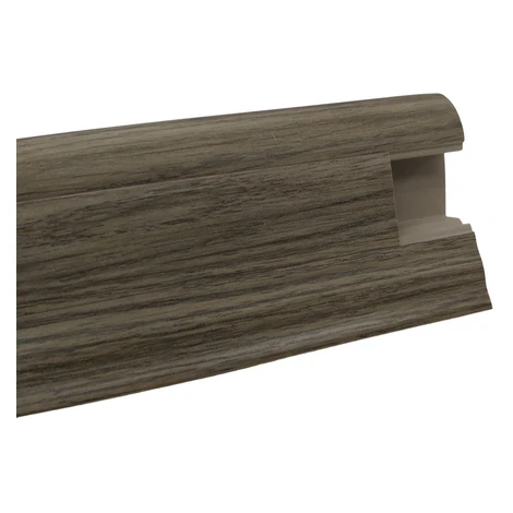 Soklová podlahová lišta SLK50 W466 Dub lávový 2,5 m, 2500x50x25 mm, hnědá, Döllken