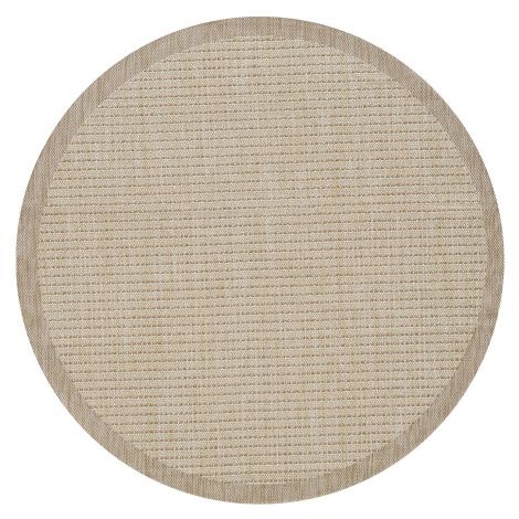 Kusový koberec Giza 1410 Beige kruh, 160x160 (průměr) kruh, béžová, chodba / předsíň, Ayyildiz