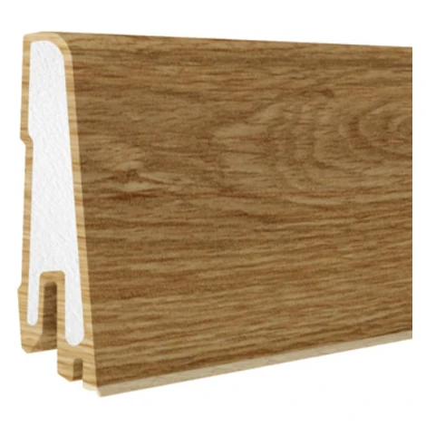 Soklová podlahová lišta MOD60 Clip 2677 2,5 m, 2500x60x14,5 mm, hnědá, Döllken