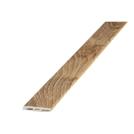 Podlahová přechodová lišta T-LINE Calgary 1,2 m, 1200x35 mm, hnědá, Egibi