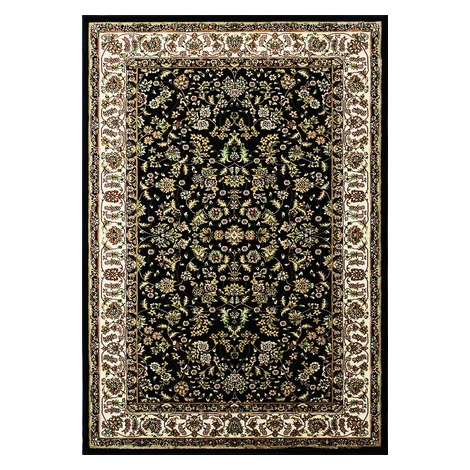 Kusový koberec Anatolia 5378 S (Black), 150x230, černá, kancelář, Berfin Dywany