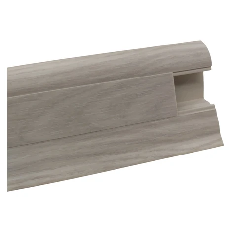 Soklová podlahová lišta SLK50 W649 Dub diamant 2,5 m, 2500x50x25 mm, šedá, Döllken