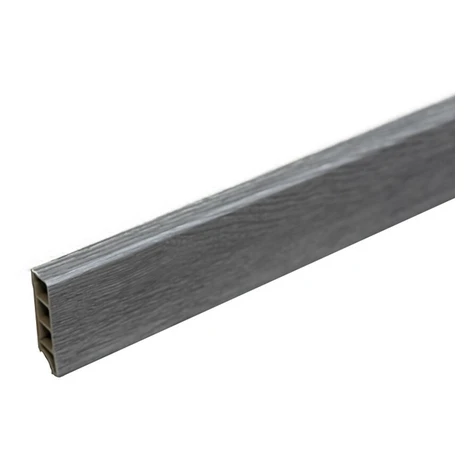 Soklová lišta SPC RIGID Vancouver 2 m, 2000x50x12 mm, šedá, Egibi