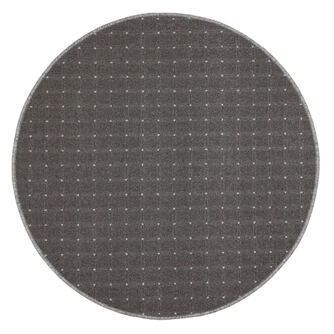Kusový koberec Udinese hnědý kruh, 120x120 (průměr) kruh, hnědá, chodba / předsíň, Condor Carpet