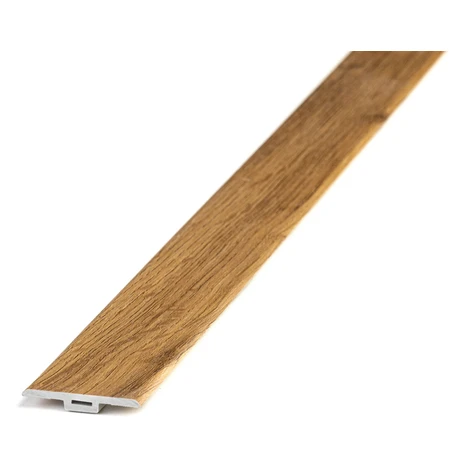 Podlahová přechodová lišta T-LINE Hamilton 1,2 m, 1200x35 mm, hnědá, Egibi