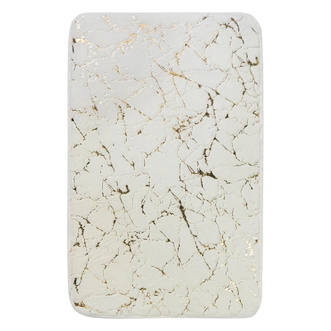 Koupelnová předložka Rabbit shine - ivory, 60x100, bílá, koupelna, BO-MA