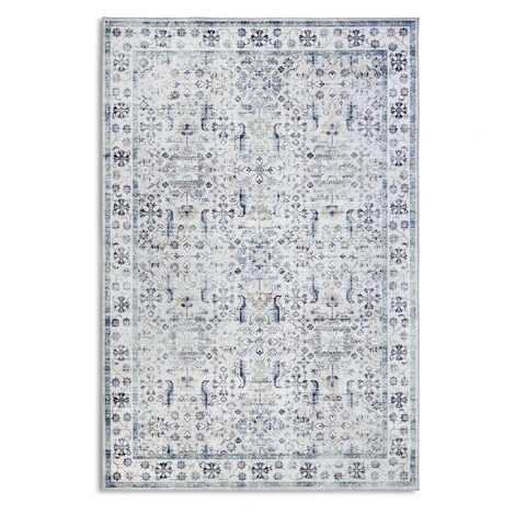 Kusový koberec Imagination New 106042 Cream/Blue z kolekce Elle, 120x160, modrá, ložnice, ELLE D Elle Decor