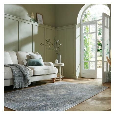 Kusový koberec Hebden Windsor Green, 160x230, zelená, ložnice, Flair Rugs