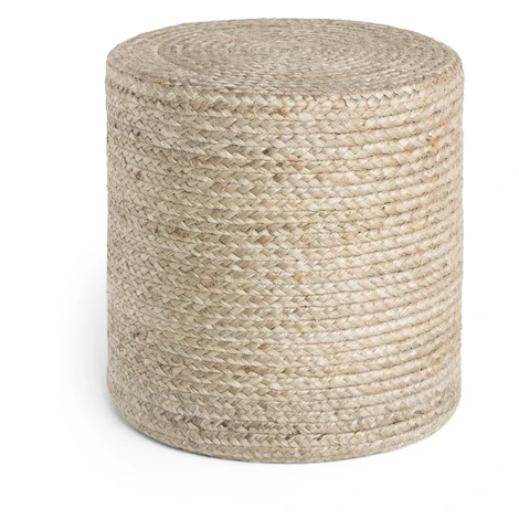 Sedací vak LOOMA POUF 106235 Beige/Grey - 40x40 cm Hanse Home