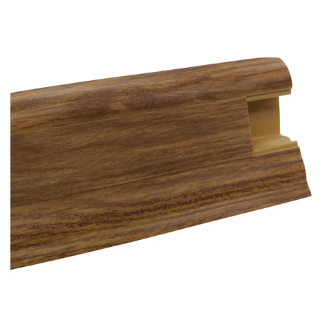 Soklová podlahová lišta SLK50 W475 Ořech authentic 2 m, 2000x50x25 mm, hnědá, Döllken