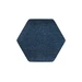 Čalouněný akustický panel nástěnný Luna 30 denim hexagon - Hexagon 6x15 cm Egibi