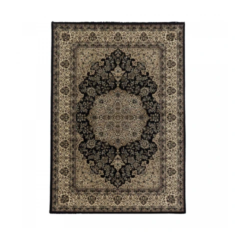 Kusový koberec Kashmir 2608 black, 300x400, černá, chodba / předsíň, Ayyildiz