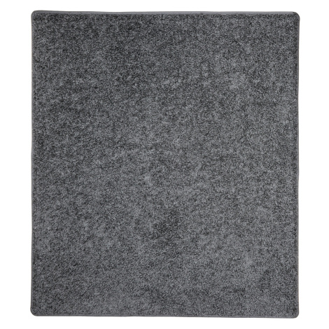 Kusový koberec Color Shaggy šedý čtverec, 60x60, šedá, ložnice, Vopi