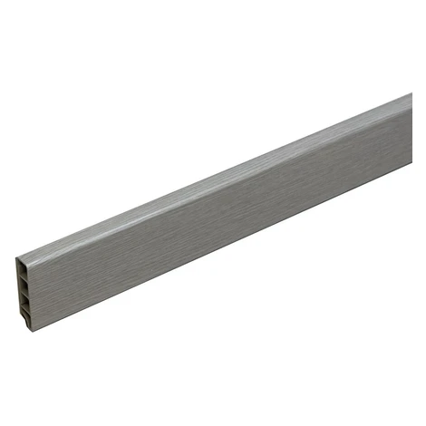 Soklová lišta SPC RIGID Toronto 2 m, 2000x50x12 mm, šedá, Egibi
