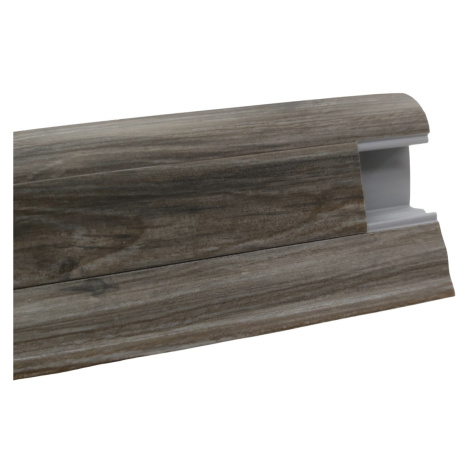 Soklová podlahová lišta SLK50 W472 Pekan granit 2,5 m, 2500x50x25 mm, šedá, Döllken