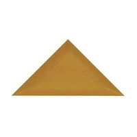 Čalouněný akustický panel nástěnný Riwiera 41 hořčicová trojúhelník - Trojúhelník 3x30 cm Egibi