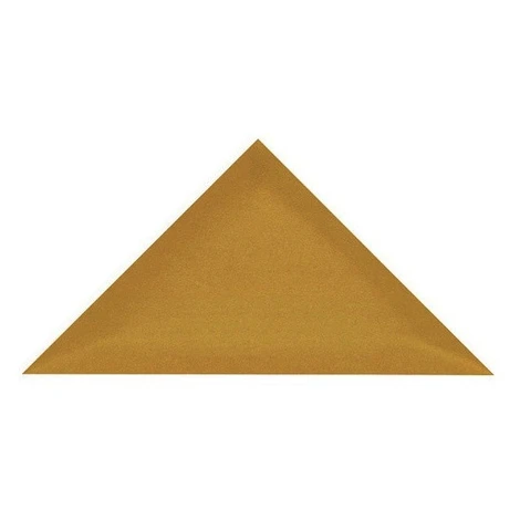Čalouněný akustický panel nástěnný Riwiera 41 hořčicová trojúhelník - Trojúhelník 3x30 cm Egibi