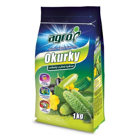 AGRO Organominerálne hnojivo uhorky a tekvice 1 kg