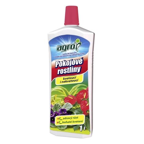 AGRO kvapalné hnojivo pre izbové rastliny 1 l