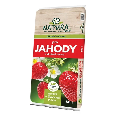 AGRO NATURA Substrát pre jahody a drobné ovocie 50 l
