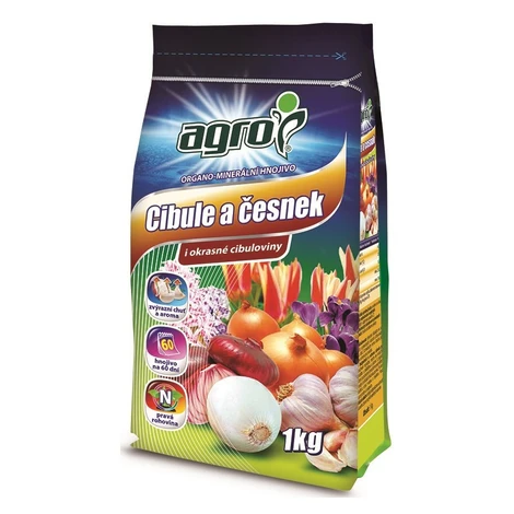 AGRO Organominerálne hnojivo cibuľa a cesnak 1 kg