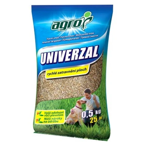 AGRO Trávna zmes UNIVERZÁL 0,5 kg