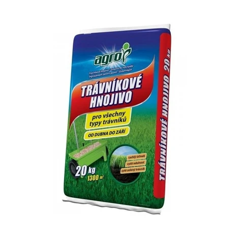 AGRO Trávnikové hnojivo 20 kg 19-08-08+2MgO