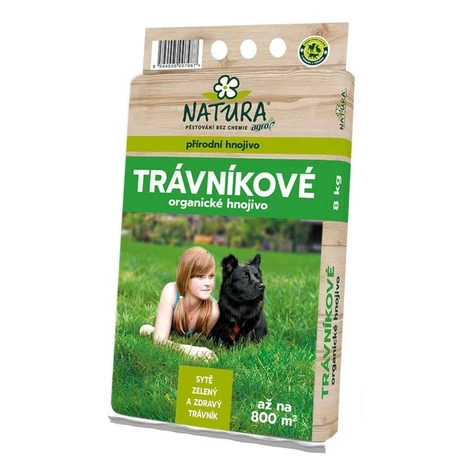 AGRO NATURA Organické trávnikové hnojivo 8 kg