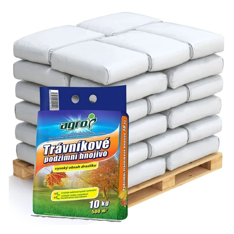 AGRO Jesenné trávnikové hnojivo paleta 80 x 10 kg