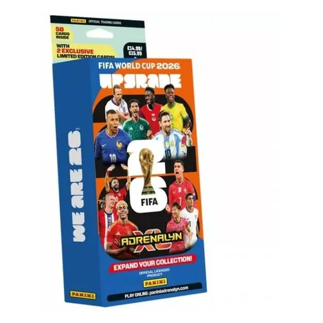 Futbalové karty Panini FIFA World Cup 2026 Adrenalyn XL Upgrade Set