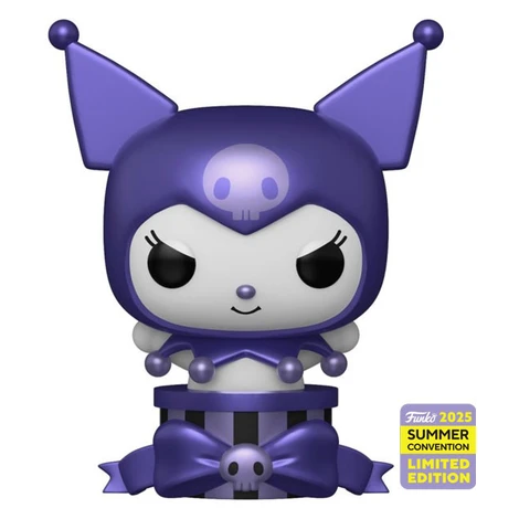 Funko POP! Hello Kitty and Friends: Metallic Kuromi 2025 Summer Convention Special Edition