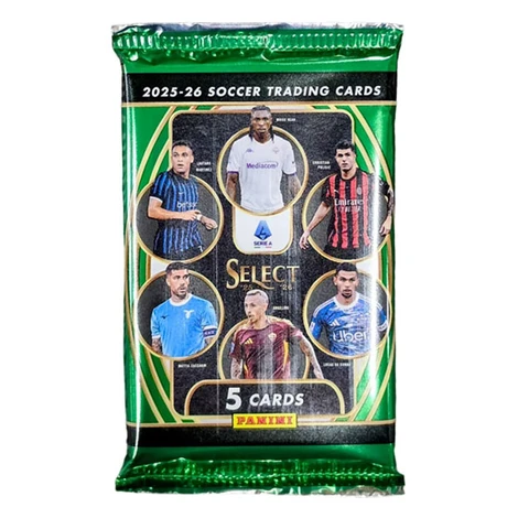 Futbalové karty Panini Select Serie A International 2025/2026 Hobby booster pack